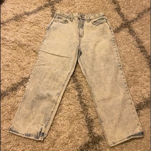 Universal Thread Acid Wash Vintage Straight Leg Jeans